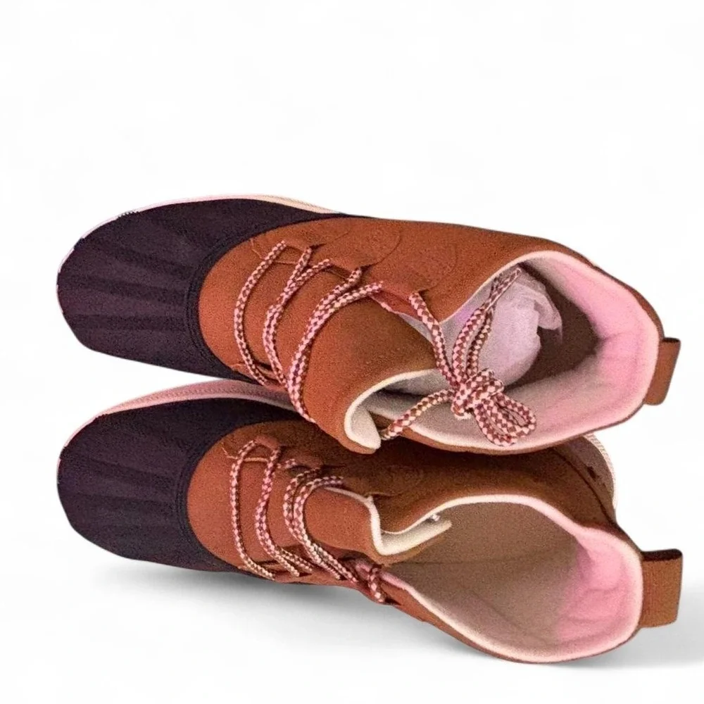 Dream Pairs Women's Duck Boots in a classic brown